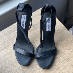 Steve Madden never worn black stiletto heels